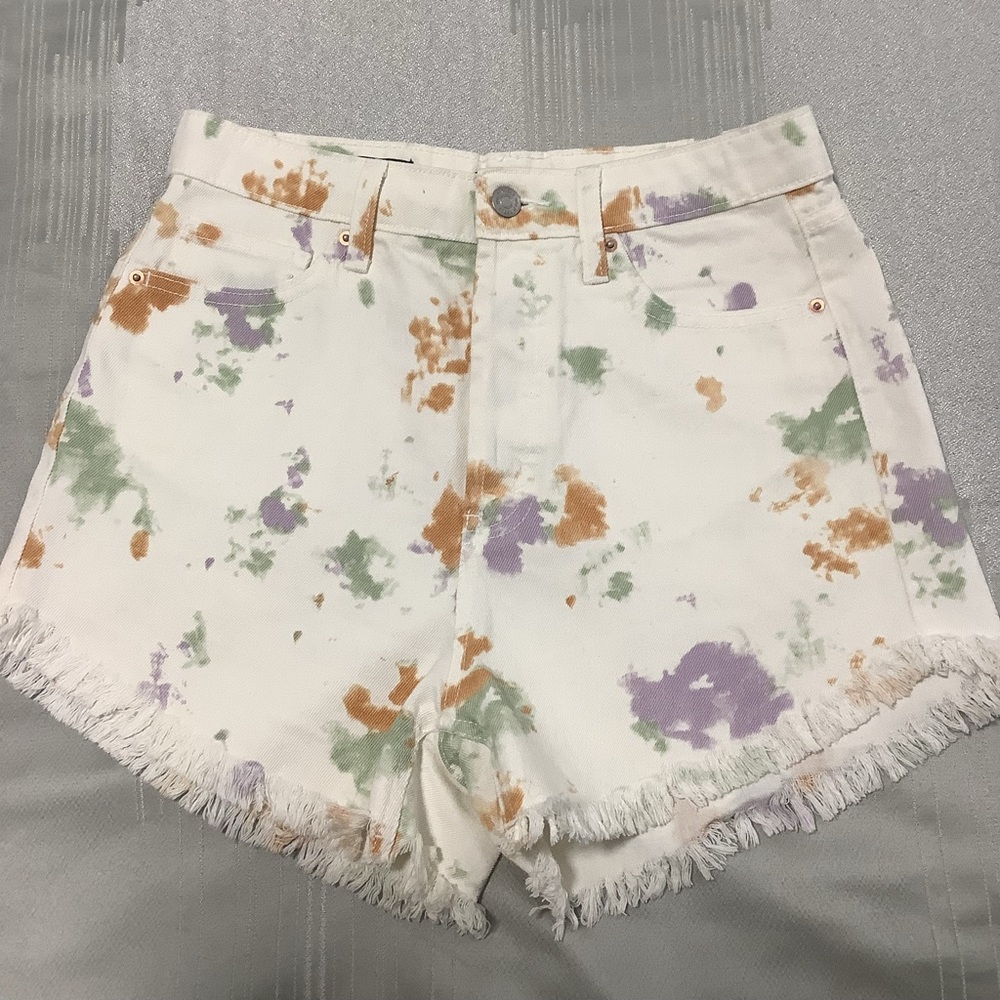 WILD FABLE Women’s Highest Rise Tie Dye Multicolored Shorts Size 4